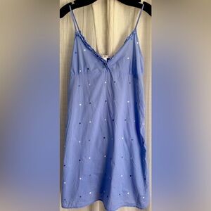 Tommy Hilfiger. Cotton nightdress/chemise. 100% Cotton! Embroidered polka dots.